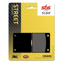SBS 512HF CERAMIC PASTIGLIE FRENO POSTERIORE