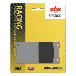 SBS 526DCC DUAL CARBON RACING PISTA PASTIGLIE FRENO ANTERIORE