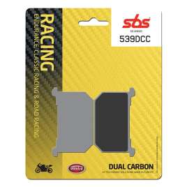 SBS 539DCC DUAL CARBON RACING PISTA PASTIGLIE FRENO ANTERIORE