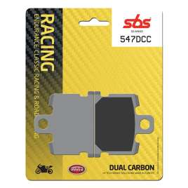 SBS 547DCC DUAL CARBON RACING PISTA PASTIGLIE FRENO ANTERIORE
