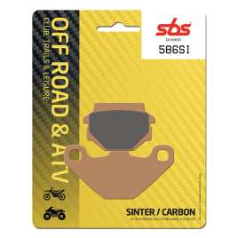 SBS 586SI PASTIGLIE FRENO POSTERIORE