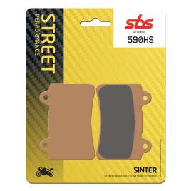 SBS 590HS SINTER FRONT PASTIGLIE FRENO ANTERIORE