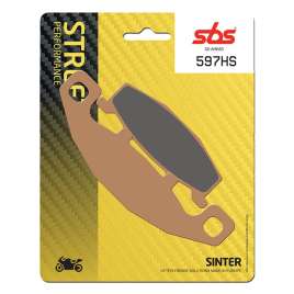 SBS 597HS SINTER FRONT PASTIGLIE FRENO ANTERIORE