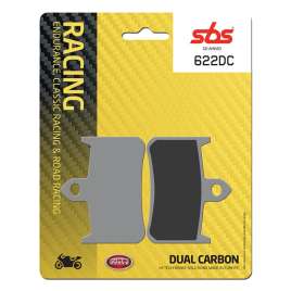 SBS 622DC DUAL CARBON RACING PASTIGLIE FRENO ANTERIORE