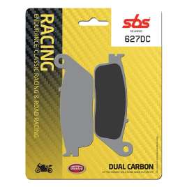 SBS 627DC DUAL CARBON RACING PASTIGLIE FRENO ANTERIORE