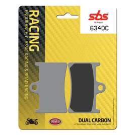 SBS 634DC DUAL CARBON RACING PASTIGLIE FRENO ANTERIORE