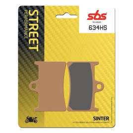 SBS 634HS SINTER FRONT PASTIGLIE FRENO ANTERIORE