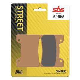 SBS 645HS SINTER FRONT PASTIGLIE FRENO ANTERIORE