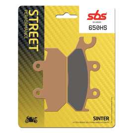 SBS 650HS SINTER FRONT PASTIGLIE FRENO POSTERIORE