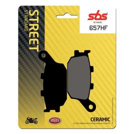 SBS 657HF CERAMIC PASTIGLIE FRENO POSTERIORE