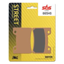 SBS 665HS SINTER FRONT PASTIGLIE FRENO ANTERIORE
