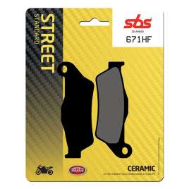 SBS 671HF CERAMIC PASTIGLIE FRENO POSTERIORE