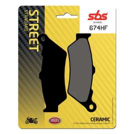 SBS 674HF CERAMIC PASTIGLIE FRENO POSTERIORE