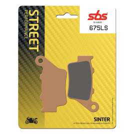 SBS 675LS SINTER PASTIGLIE FRENO POSTERIORE