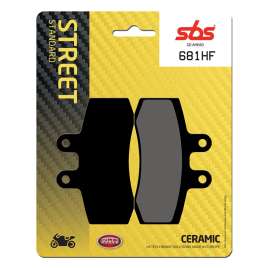 SBS 681HF CERAMIC PASTIGLIE FRENO ANTERIORE