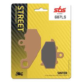SBS 687LS SINTER PASTIGLIE FRENO POSTERIORE