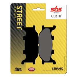 SBS 691HF CERAMIC PASTIGLIE FRENO POSTERIORE