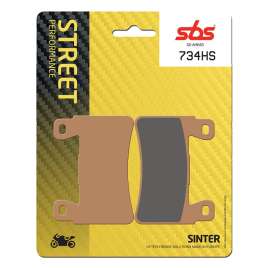 SBS 734HS SINTER FRONT PASTIGLIE FRENO ANTERIORE