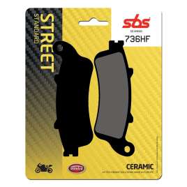 SBS 736HF CERAMIC PASTIGLIE FRENO POSTERIORE