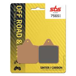 SBS 756SI PASTIGLIE FRENO ASSE CENTRALE