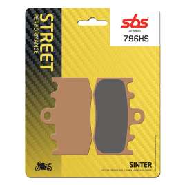 SBS 796HS SINTER FRONT PASTIGLIE FRENO ANTERIORE