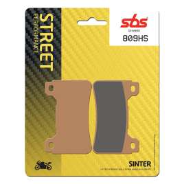 SBS 809HS SINTER FRONT PASTIGLIE FRENO ANTERIORE
