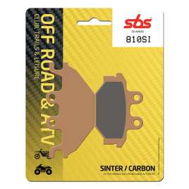 SBS 810SI PASTIGLIE FRENO POSTERIORE