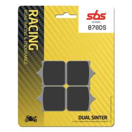 SBS 870DS DUAL SINTER PASTIGLIE FRENO ANTERIORE