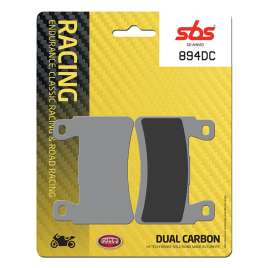 SBS 894DC DUAL CARBON RACING PISTA PASTIGLIE FRENO ANTERIORE