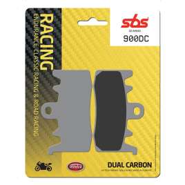 SBS 900DC DUAL CARBON RACING PISTA PASTIGLIE FRENO ANTERIORE
