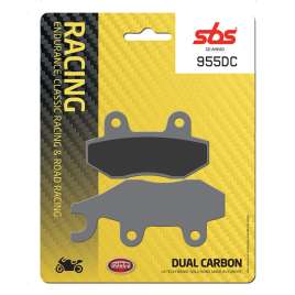SBS 955DC DUAL CARBON RACING PISTA PASTIGLIE FRENO ANTERIORE