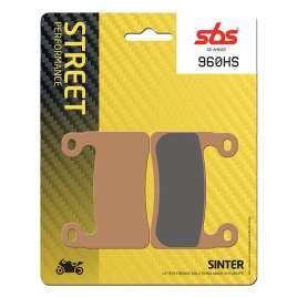 SBS 960HS SINTER FRONT PASTIGLIE FRENO ANTERIORE