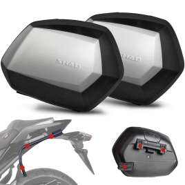VALIGIE LATERALI SHAD SH35 + TELAIO 3P SYSTEM YAMAHA MT-10 1000 2016-2017