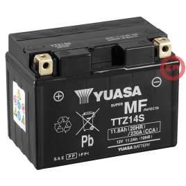 BATTERIA TTZ14S ORIGINALE YUASA AGM 12V 11.8AH