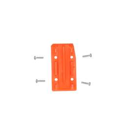 Acerbis Pattino Catena Arancione Per Protezione Carter Moto, Ricambio Plastica Originale - 2