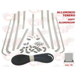 KIT COMPLETO LISTELLI PEDANA VESPA GS 150 1956-1961