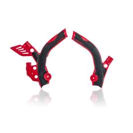 ACERBIS PARATELAIO X-GRIP PER BETA ROSSO/NERO BETA RR 250 2T 2013 2014 2015 2016 2017 2018 2019 0022894.349