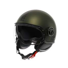 Casco MOMO DESIGN FGTR EVO E2206 Jet Mono Verde Opaco Matt GREEN/BLACK 002