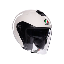 Casco JET Moto scooter AGV IRIDES E2206 MONO MATERIA WHITE