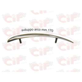CRESTA CROMATA PER PARAFANGO ANTERIORE VESPA 125 VNA