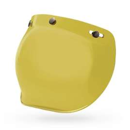Visiera Bell Custom 500 Bubble Shield Gialla HI-DEFYEL 3-SNAP