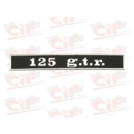 TARGHETTA 125 G.T.R. PER PARTE POSTERIORE VESPA 125 GTR PIAGGIO 152514
