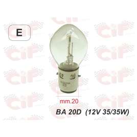 Lampadina Biluce Ba 20d (12v 35/35w) Per Fanale Anteriore Faro