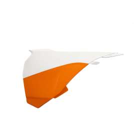 ACERBIS COPERCHIO CASSA FILTRO ARANCIO/BIANCO KTM SX 85 2013 2014 2015 2016 2017 0016898.203