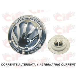Clacson Cromato 6V C.A.Vespa VBA 150 Senza Batteria