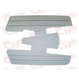 TAPPETO IN GOMMA COLORE GRIGIO VESPA SPRINT