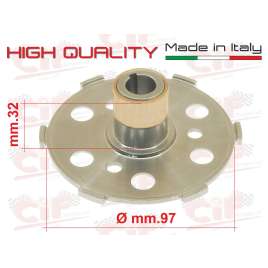 BOCCOLO FRIZIONE CON BRONZINA AUTOLUBRIFICANTE VESPA SPRINT-SUPER-GT-GTR
