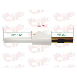 TUBO COMANDO CAMBIO VESPA 50 90 3 MARCE rif. PIAGGIO 71073