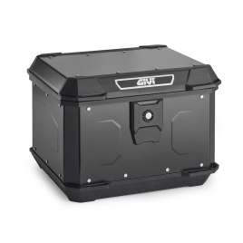 BAULETTO ALPINA ALP44B GIVI MONOLOCK 44L ALLUMINIO NERO PIASTRA UNIVERSALE MOTO 