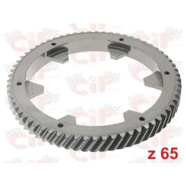 CORONA PARASTRAPPI Z65 DENTI ELICOIDALI VESPA PX 200 E - RALLY 200 rif. Piaggio 1315874